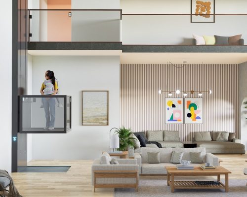 Book Trizo Z250 | Half Cabin Home Elevator